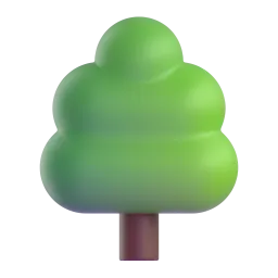 The tree is tall.