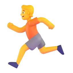 I can run fast.