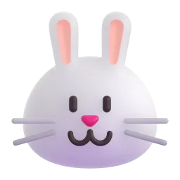 I see a rabbit.