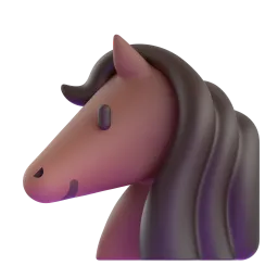 I see a horse.