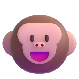 I see a monkey.