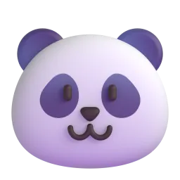 I see a panda.