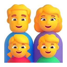 I love my family.