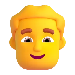 a man