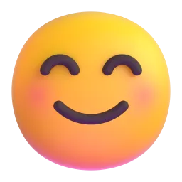 I am happy.