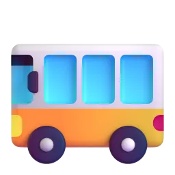 I see a bus.