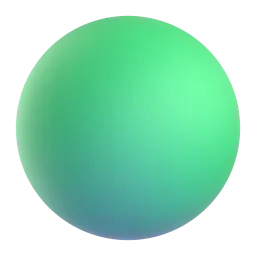 I see green.