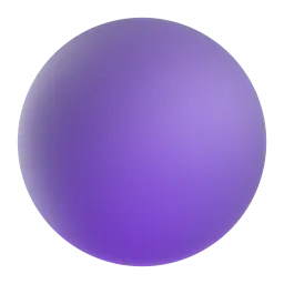 I see purple.