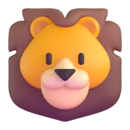 I see a lion.
