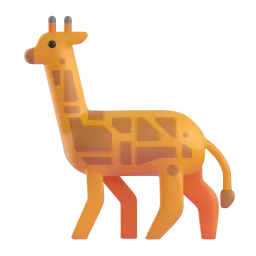 I see a giraffe.
