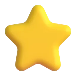 The star is bright.